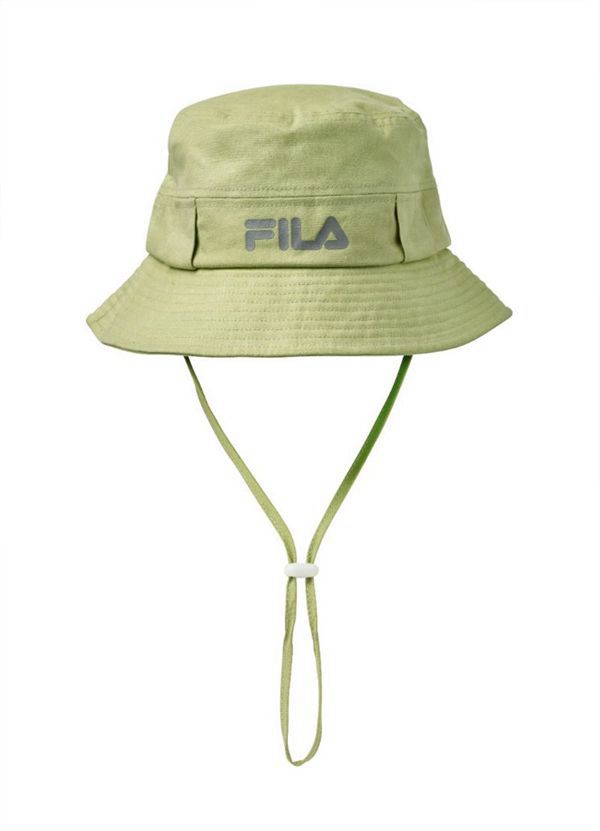 Fila Safari Hats - Olive,NZ 693-1867